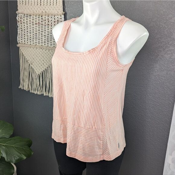 Eddie Bauer Peach Striped Tank Top - Picture 2 of 10